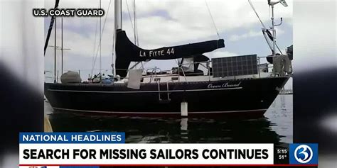 Mexico searches for 3 missing US sailors with plane, ships